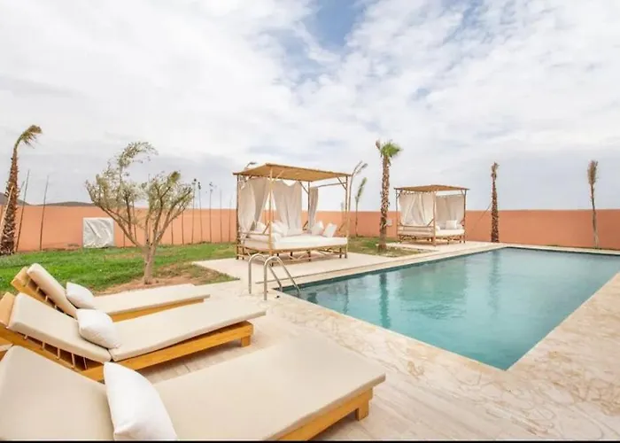 Villa Alaia Avec Vue Panoramique Et Piscine Sans Vis A Vis - Marrakech
